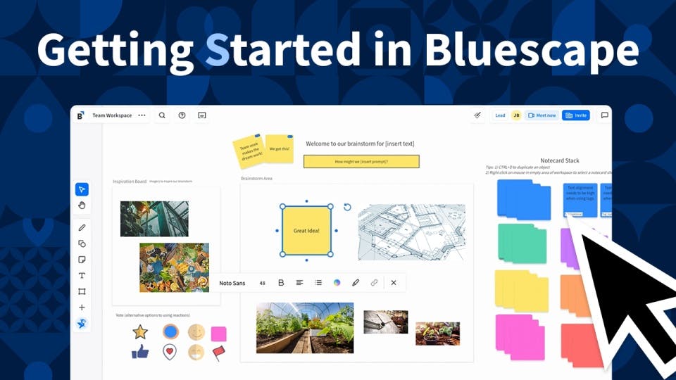 Getting Started in Bluescape