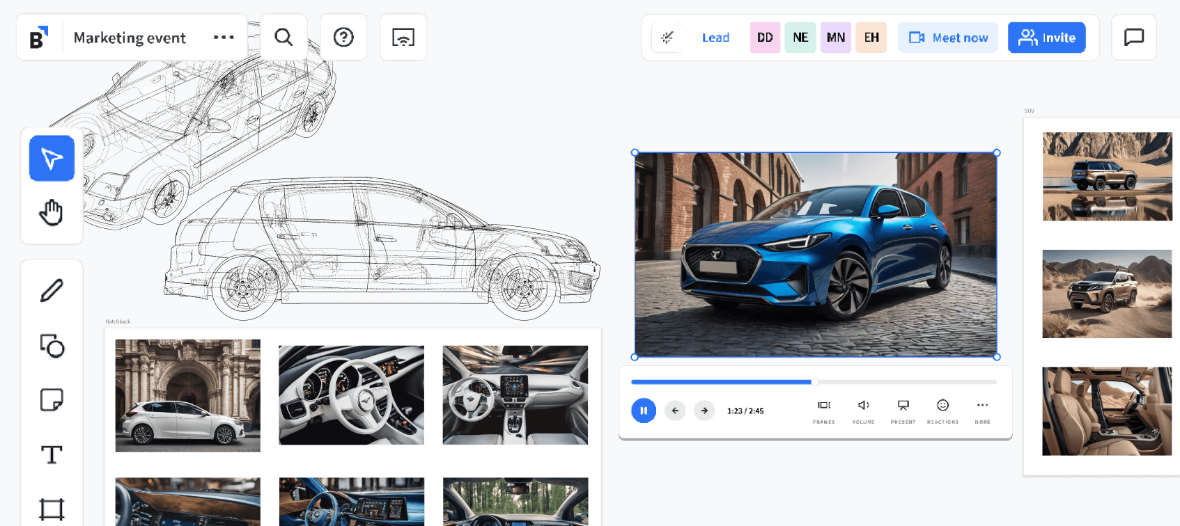 UI General Header workspace Auto event2023