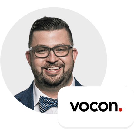 Illustration - General - Portrait & logo Brandon Dorsey, Vocon