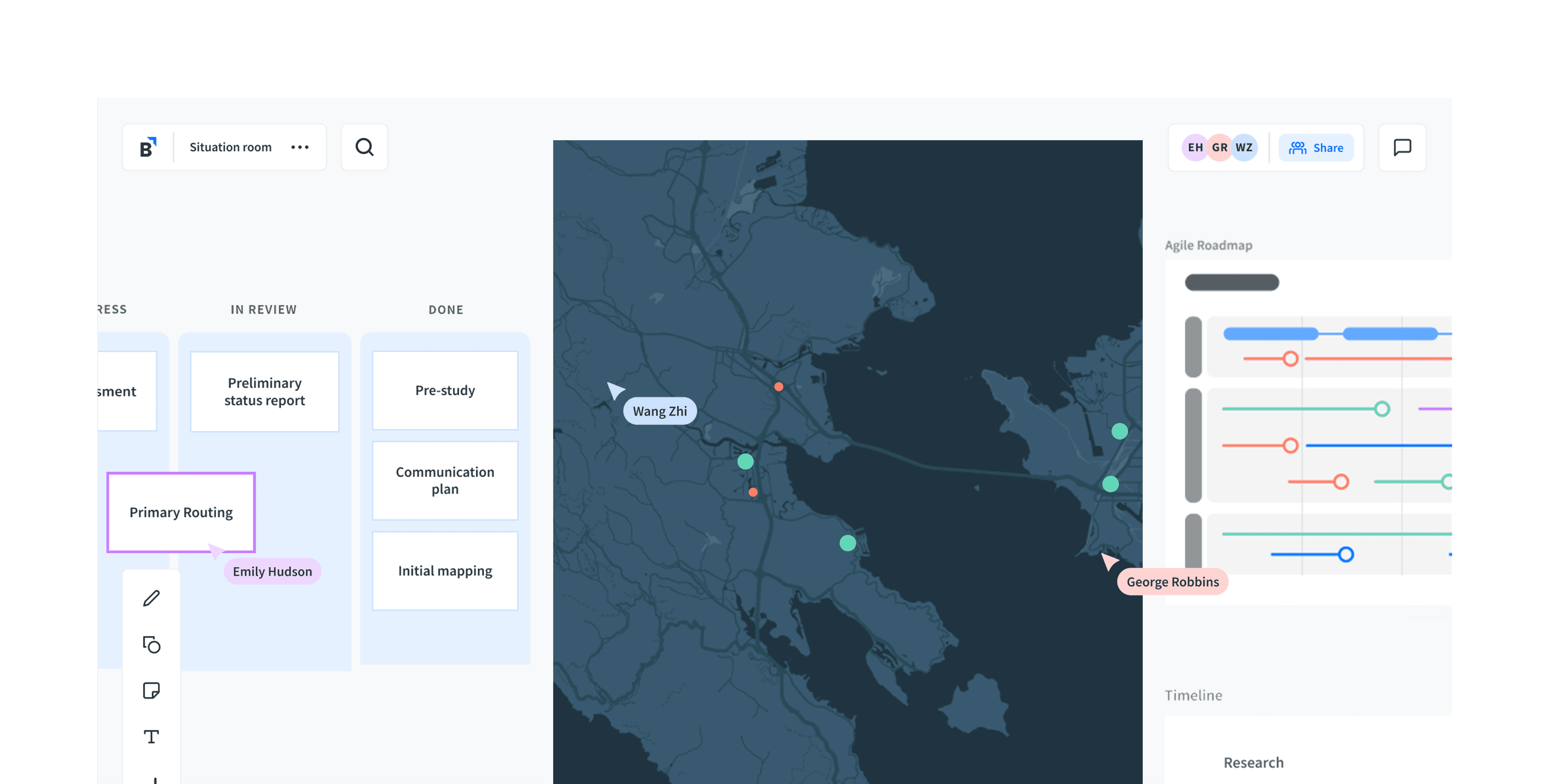 Workspace with no conferencing